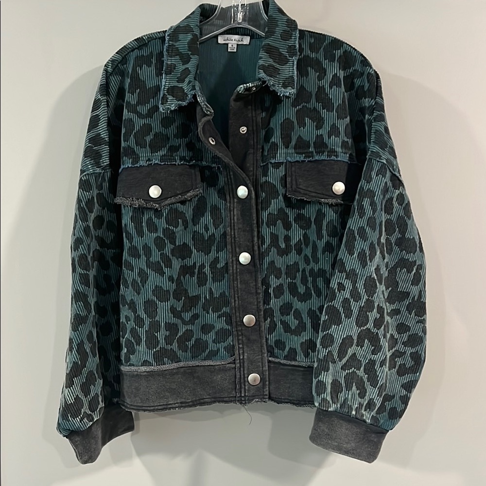 White‎ Birch - size small, oversized 100% cotton jacket